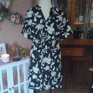 A New Day Flutter Sleeve Mini Sundress